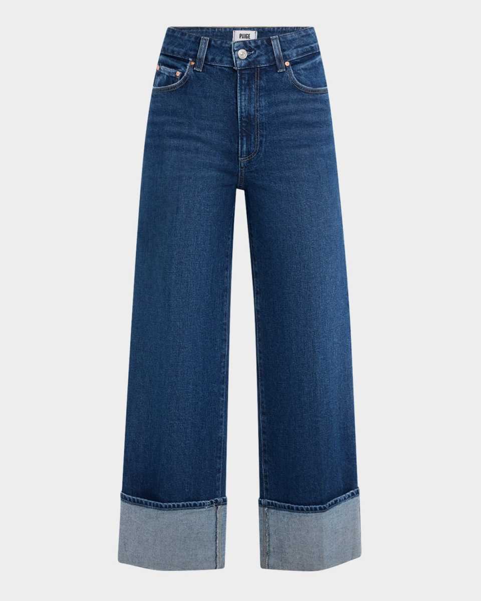 Sasha Ankle Jeans with Wide Cuff